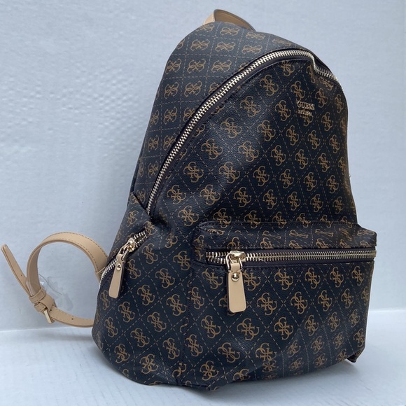 NEW GUESS Leeza Logo Backpack - Picture 6 of 7